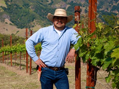 Ulises Valdez, Vineyard Manager